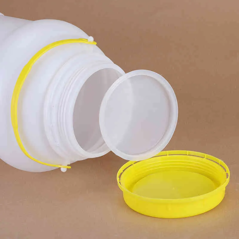Seau en plastique translucide 4L 5L 10L avec poignée et couvercle pour récipient de stockage de céréales d'eau alimentaire organisateur de cuisine à domicile
