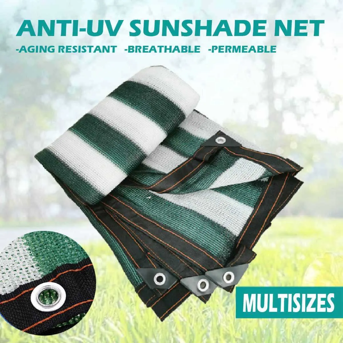 Anti-UV Sun Helter Sunshade Net Открытый Кемпинг Сад Солнцезащитный крем Солнцезащитный Тень Ткань Чистый автомобиль Крышка 80% Скорость затенения Y0706