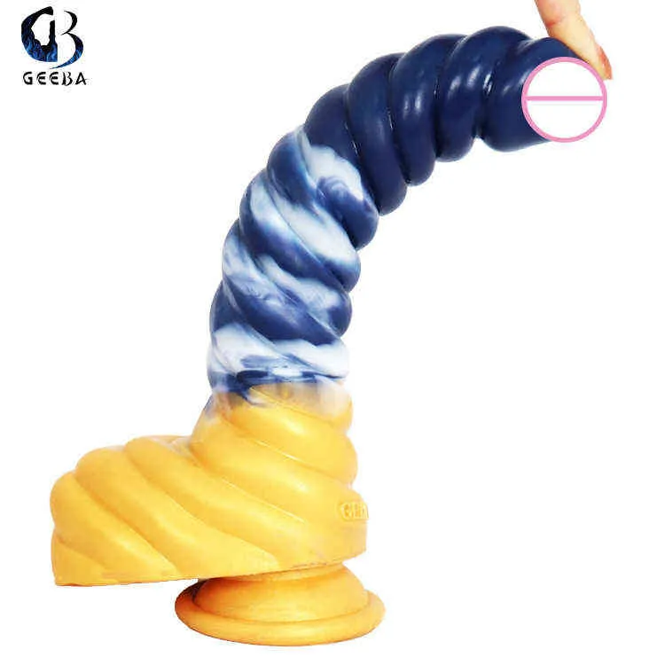 Nxy dildo's anaal speelgoed geeeba nieuwe kleur simulatie penis vloeibare siliconen draad dildo vrouwelijke masturbatie stick fun Producten 0225