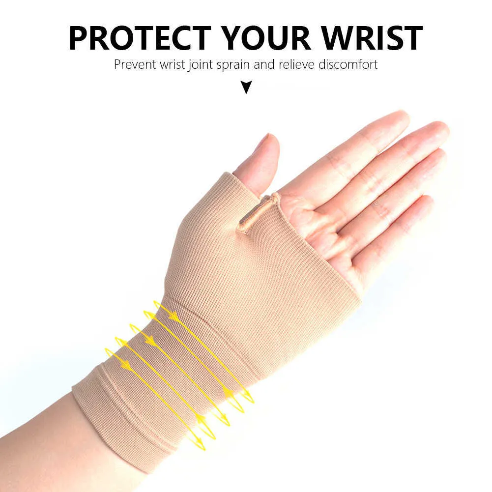 Compression Wrist Thumb Band Belt Carpal Tunnel Hands Wrist Support Brace Strap Sleeve Tenosynovitis Arthritis Gloves