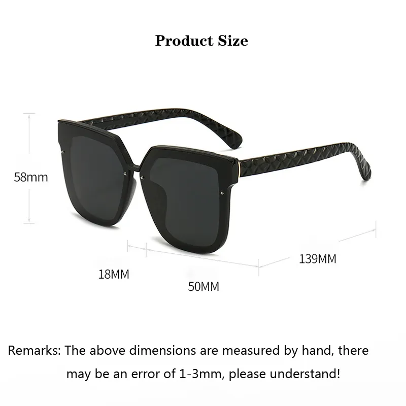 Top luxury polarized Sunglasses polaroid lens designer womens Mens Goggle senior Eyewear For Women eyeglasses frame Vintage Metal Sun Glasses With Box