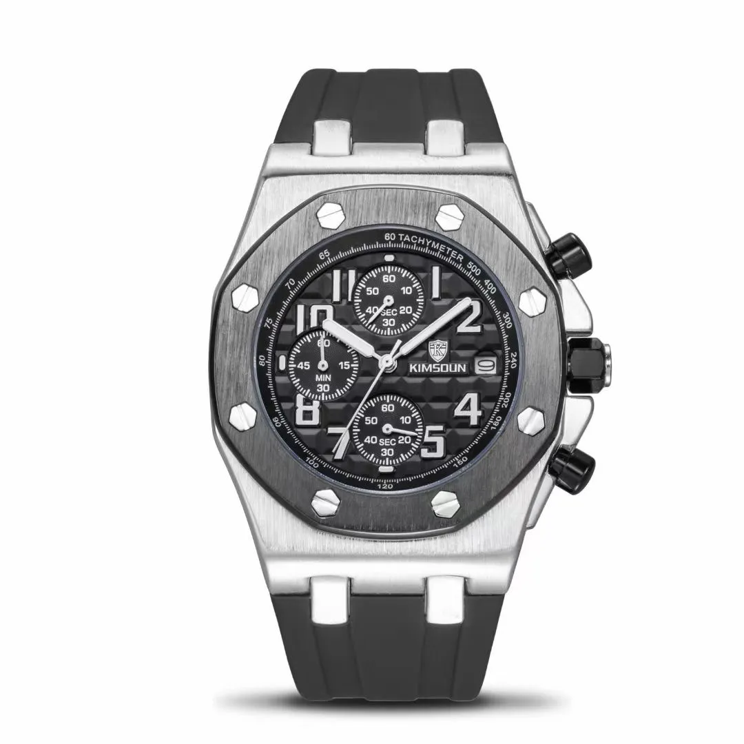 2021luxury Freight nuovo prodotto popolare kisdun orologio in gomma di moda standard con lusso sportivo multifunzionale impermeabile lei263b