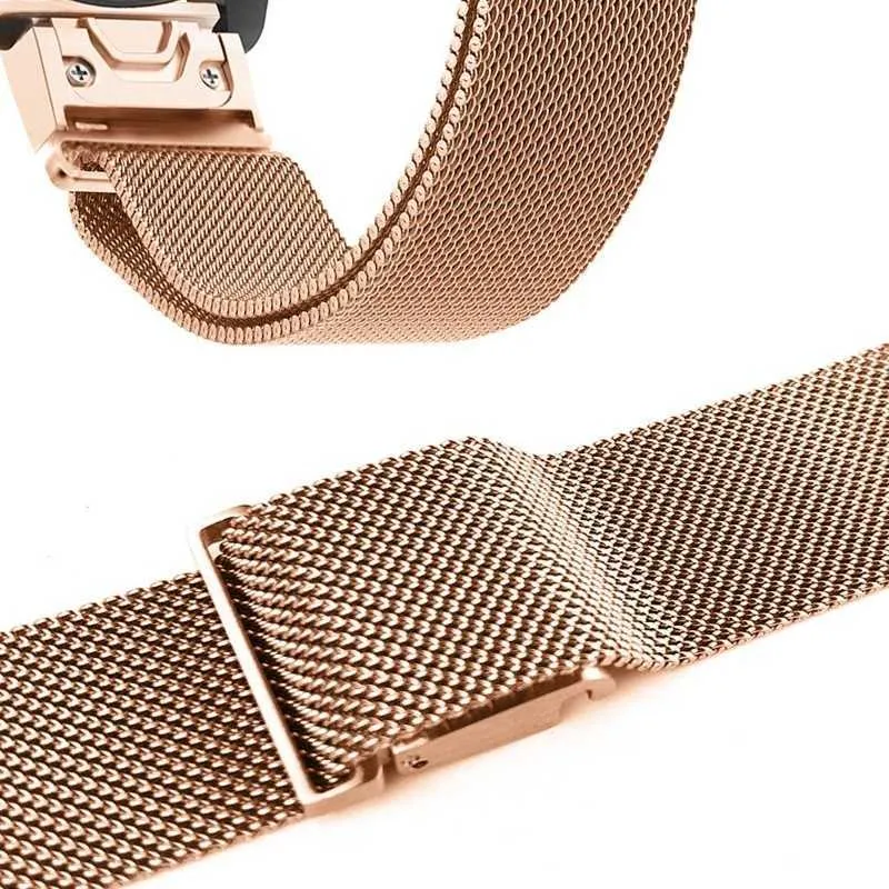 for Fenix 6s Milanese Loop Magnet Wristband 20mm Quick Fit Stainless Steel Watch Band Strap for Garmin Fenix 5sfenix 5s Plus H0917912979