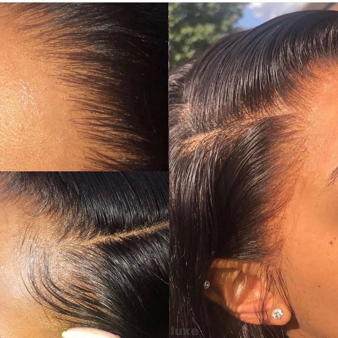 30 pouces Struits en dentelle à perruque avant 13x4 Prévalue à haute densité brésilienne brésilienne à cheveux humains perruque femme 039s Hai8701045 naturel sans couture