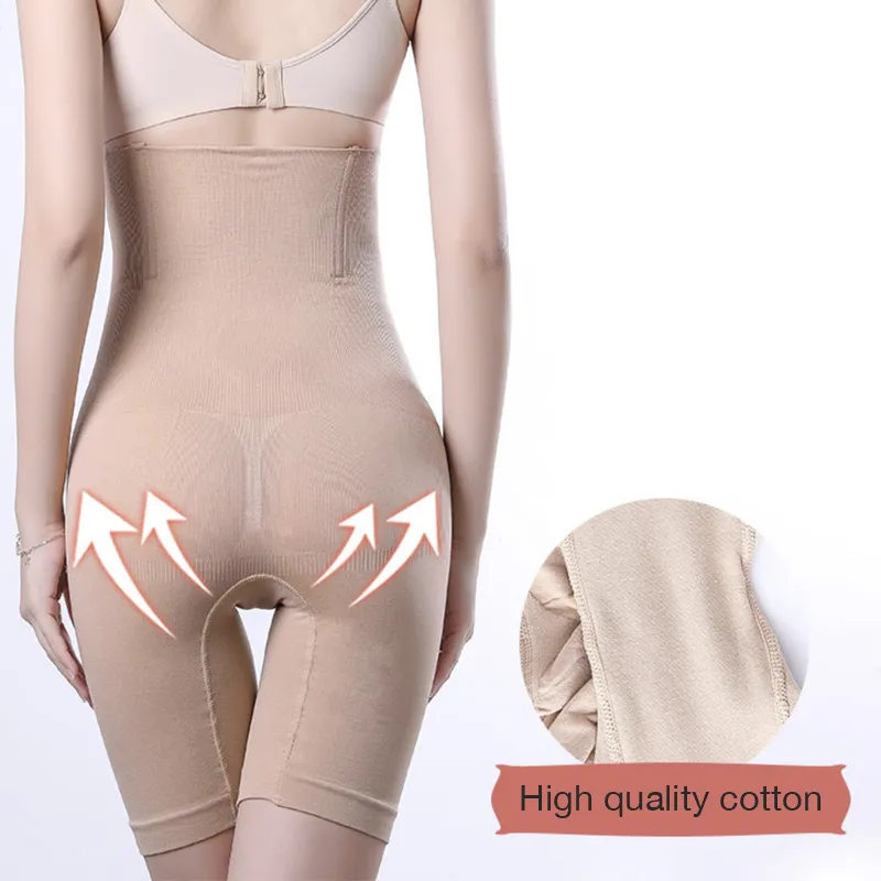 Butt Lifter Control Slipjes Naadloze Womens Hoge Taille Trainer Afslanken Lingerie Tummy Pant Ondergoed Body Shaper Corset