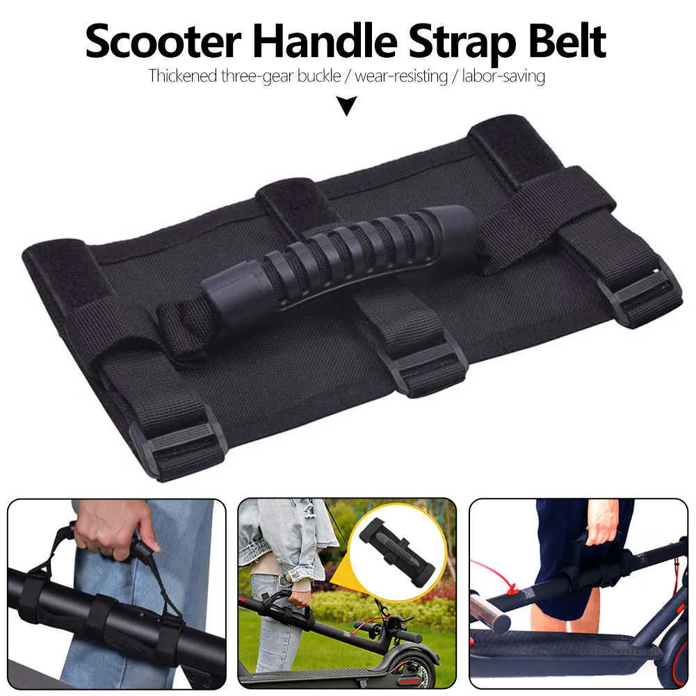 Electric Bike Scooter Hand Carrying Straps Skateboard Portable Handle Band Belt Webbing Hook Fit for Xiaomi M365 Pro / ES1 ES2