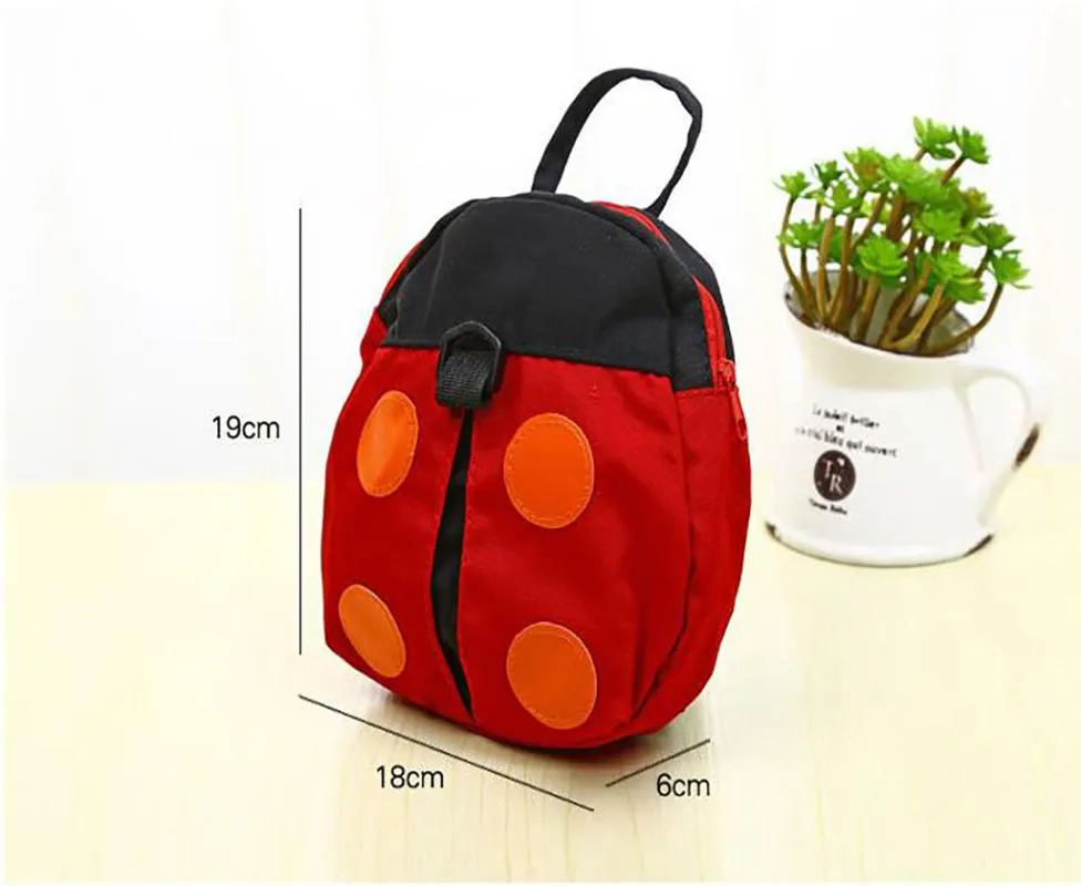 Mochila bonito portador de bebê andando cinto saco arnês trelas sacos crianças segurança aprendizagem caminhada bolsa crianças infantil ladybird275l