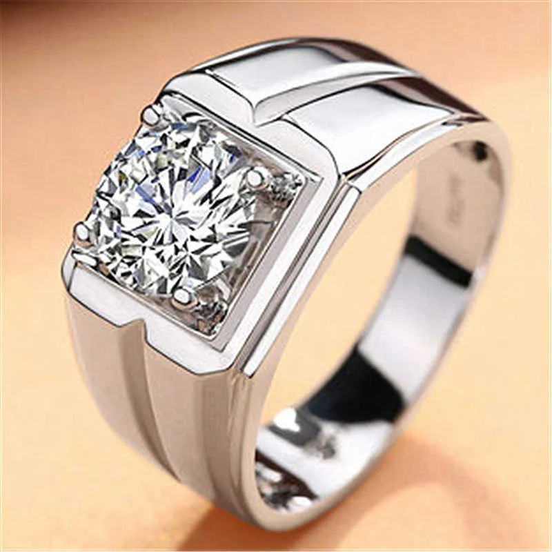 Damskie pierścienie Kryształowa Biżuteria 18K Platinum Plated Ślubny Otwór Ślubny Diamentowy Klaster Otwarty zaangażowania dla Stylami Taśmy