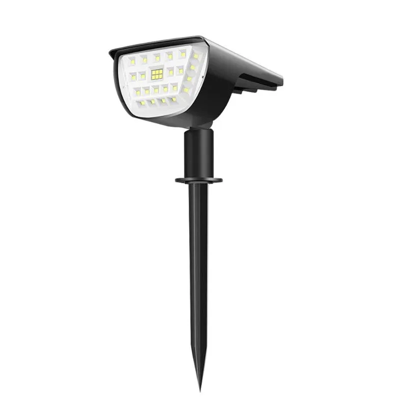 Lampade da giardino 32 LED Luce solare da giardino Lampadina a punta impermeabile Illuminazione esterna faretti paesaggistici decorativi Lamp2526