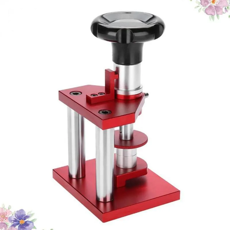 Repair Tools & Kits Steel Spiral Back Case Closer Rear Cover Remover Watch Press Tool Fitting With Molds Red284p