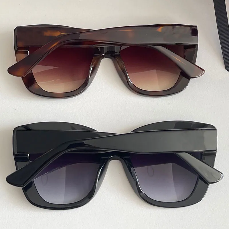 Дизайнерские солнцезащитные очки 0327S Женская мода Классическая форма для кошачьего полета кадр для путешествий.