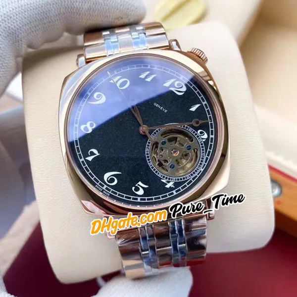 New Historiques American 1921 Automatic 82035 000R Mens Watch 82035 Tourbillon White Dial Stainless Steel Bracelet Gents Watches P250c