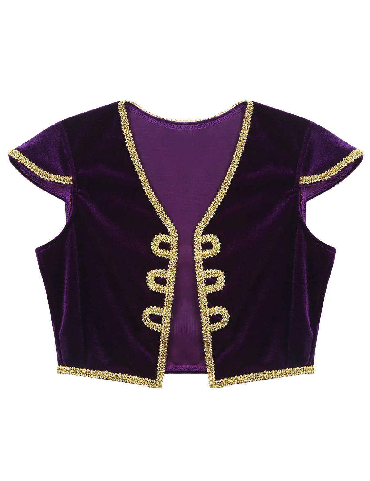 Kids Boys Fancy Armian Prince Costumes Cap Wilves Waitcoat с брюками для Хэллоуина Косплей Феи Феи одеваются Q0910