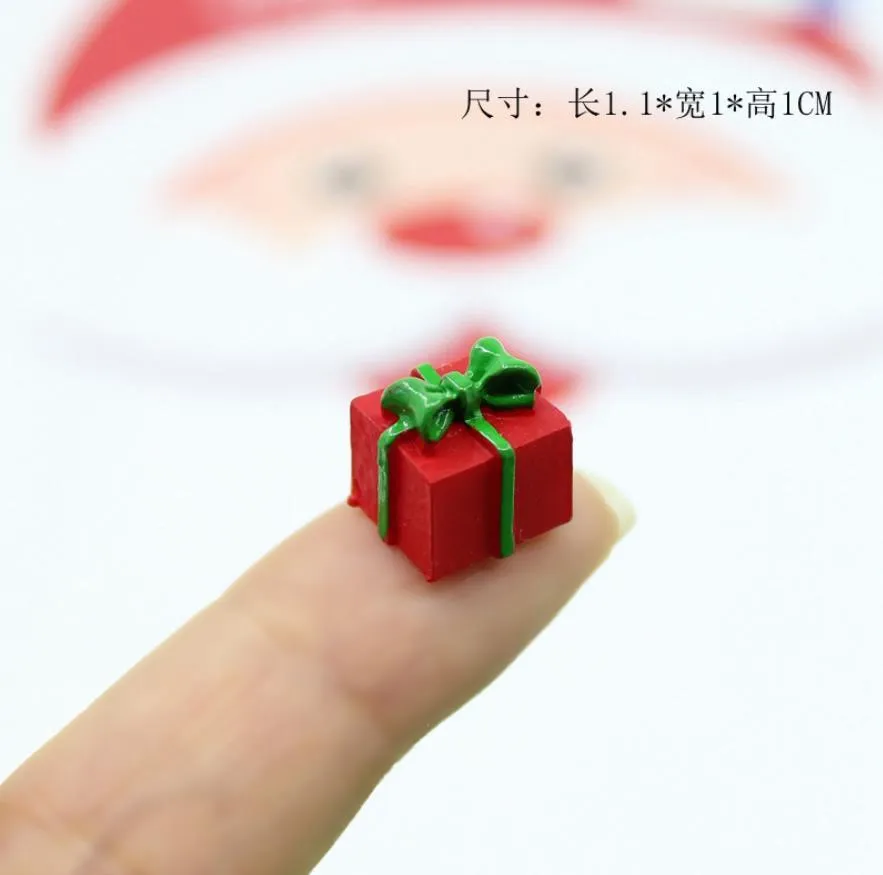 3d harts simulering mix färger jul present box konstförsörjning dekoration charm hantverk scrapbook accessories8058090