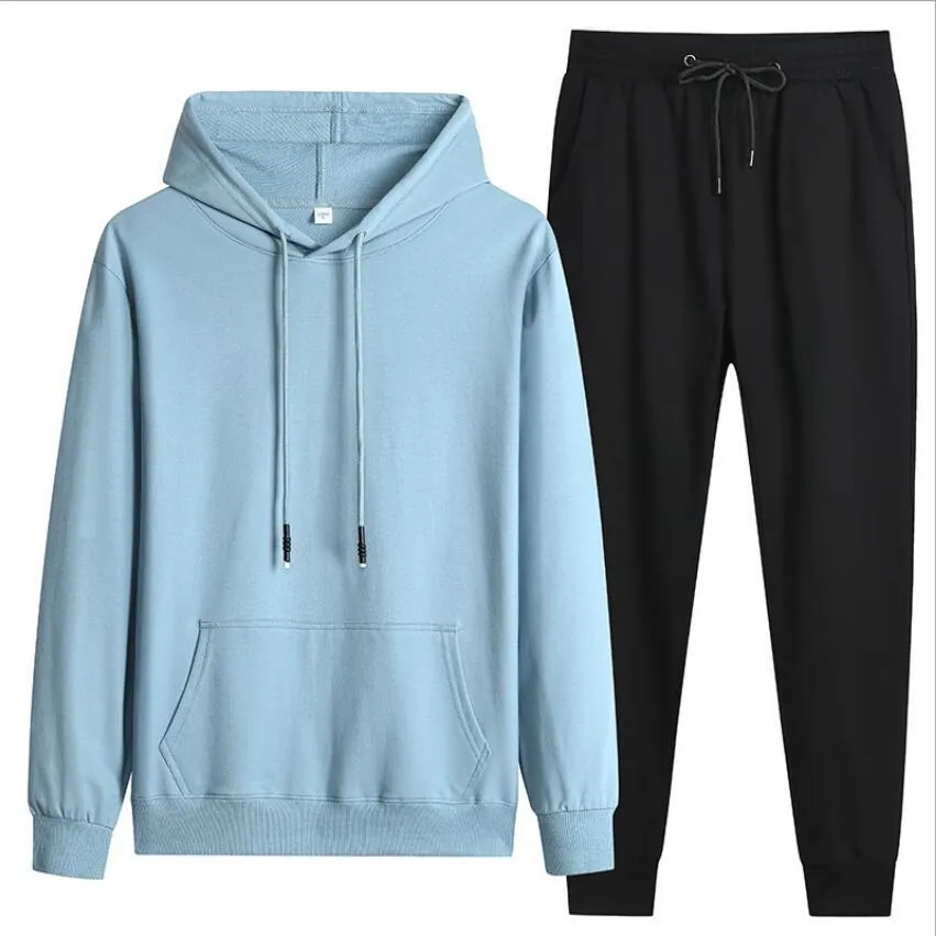 Herbst männer Trainingsanzug Set Hoodies Hosen Sport Anzüge für Männer Sweatshirt Hoodies männer Kleidung Sets Sportswear 201128