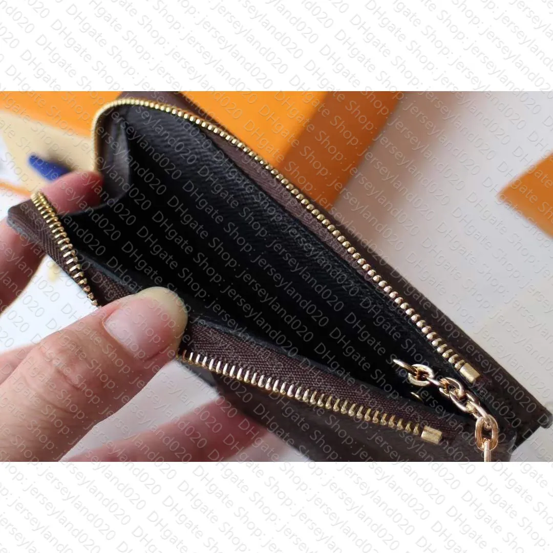 M69431 Korthållare Recto verso Designer Fashion Womens Mini Zippy Organizer Wallet Coin Purse Bav Belt Charm Key Pouch Pochette AC209Q
