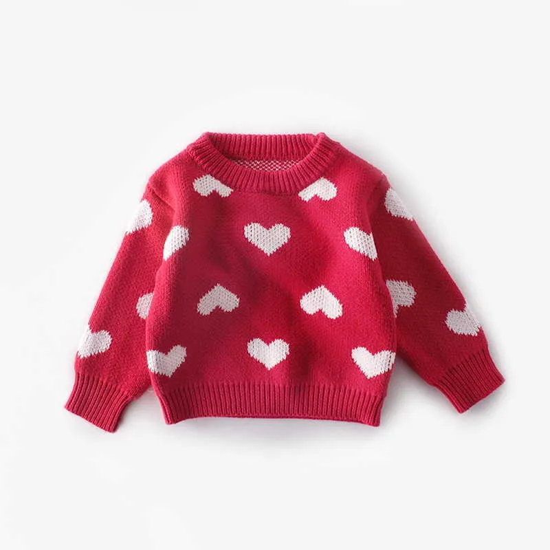 59-1-E84008-Love Heart Baby Girl Sweater