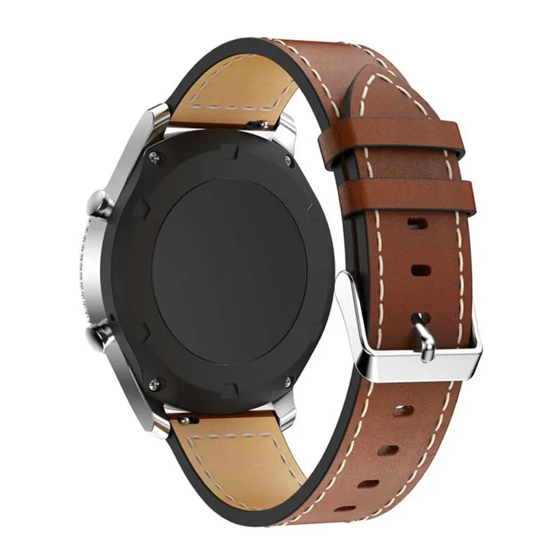 Сменный кожаный ремешок для часов Samsung Gear S3 Frontier Emaker, ремешок для часов Bands254F