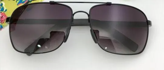 Masna MAU1 J1M Sports Sunglasses J326 Driving Car Polaryzowane soczewki bez krawędzi na zewnątrz Super lekkie okulary Buffalo Horn z Case5807551