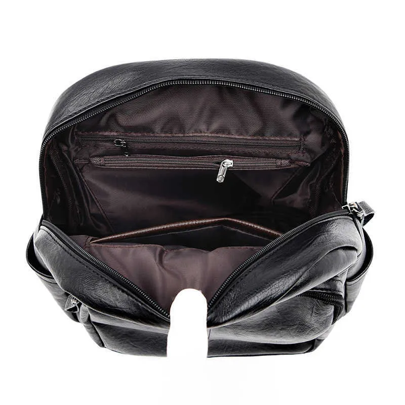 2022 Luxury Brand Women Backpack High Quality Leather Backpacks Travel Backpack Fashion School Bags for Girls mochila feminina206l