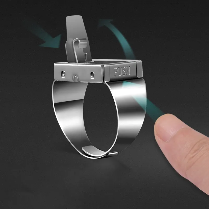 Bescherming Onzichtbare Veiligheid Vrouwen Zelfverdediging Persoonlijke Ring Mode Heren En Dames Choice217S