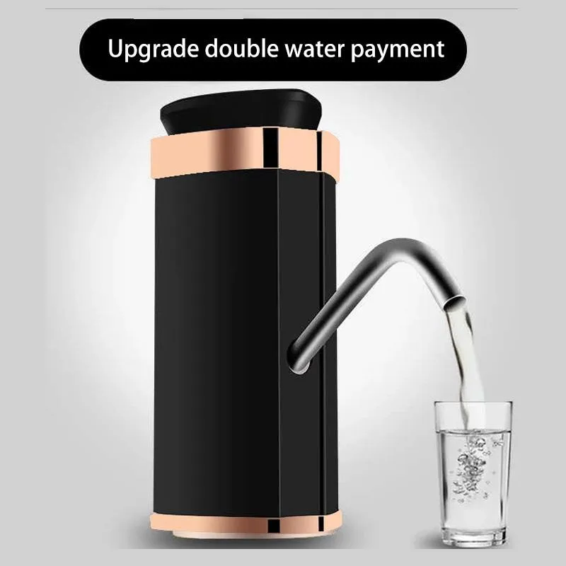 Pompe de distributeur d'eau à godet de bouteille électrique 5 gallons USB Position automatique portable pour la maison de bureau à domicile