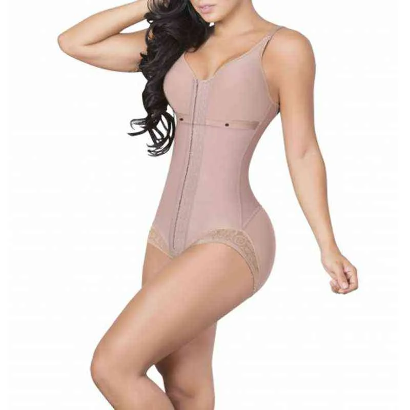 섹시한 Shapewear 산후 모유 수유 허리 트레이너 상부 및 하단 지퍼 단색 회사 Thin Broadcloth Bodysuit 2201153839560