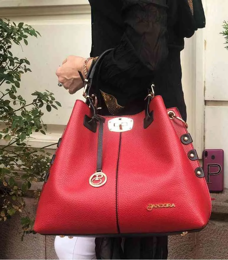 Women Tasks Custom Dign Casual Luxury Brand Tophandle And Shoulder Pure High Quality 2021 Fashion Size 4-season bag Black bag Ladi