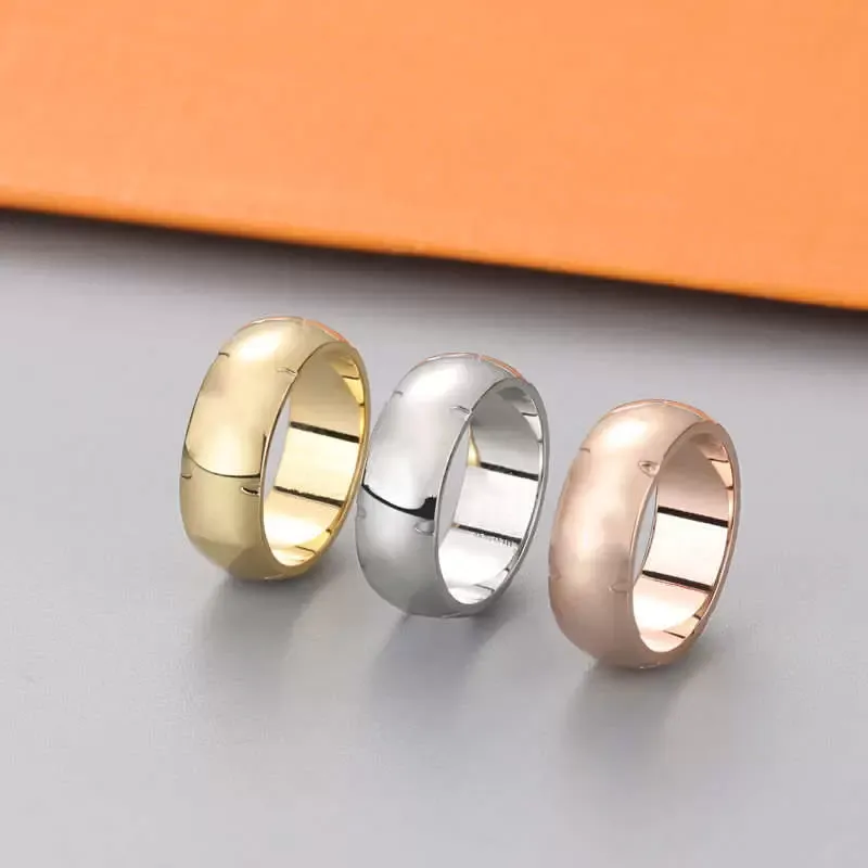 Высококачественные дизайнерские кольца из нержавеющей стали, модные ювелирные изделия, мужские повседневные винтажные кольца, женские кольца Gift261D
