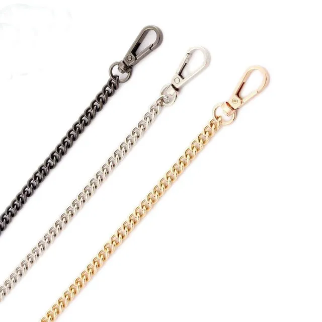 Spot Whole Flat Chain Bag Chain Chep Single Sweamender Bags Messenger Chain Strap Metal Accessories271r