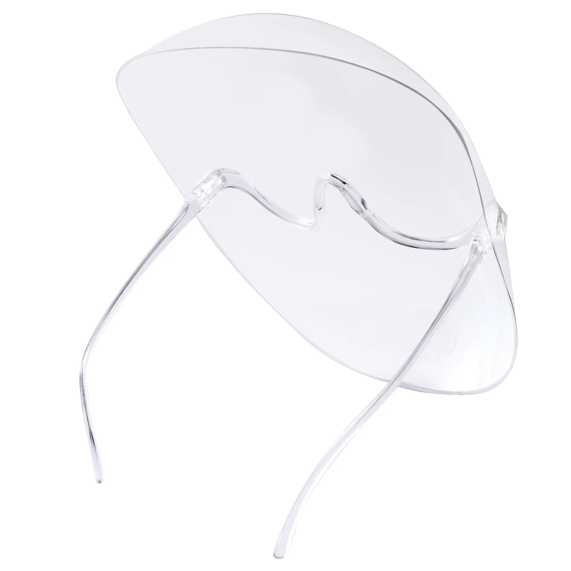 PC esteso Transparente Full Face Protective Space Mask Plastic Riding Vue Shield9443318