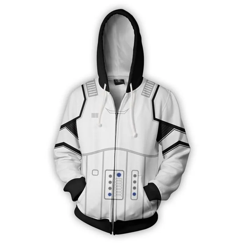 Film Hoodie Cosplay Darth Vader 3D-Druck Sweatshirts Mode Männer Frau Hoody Jacke 201020