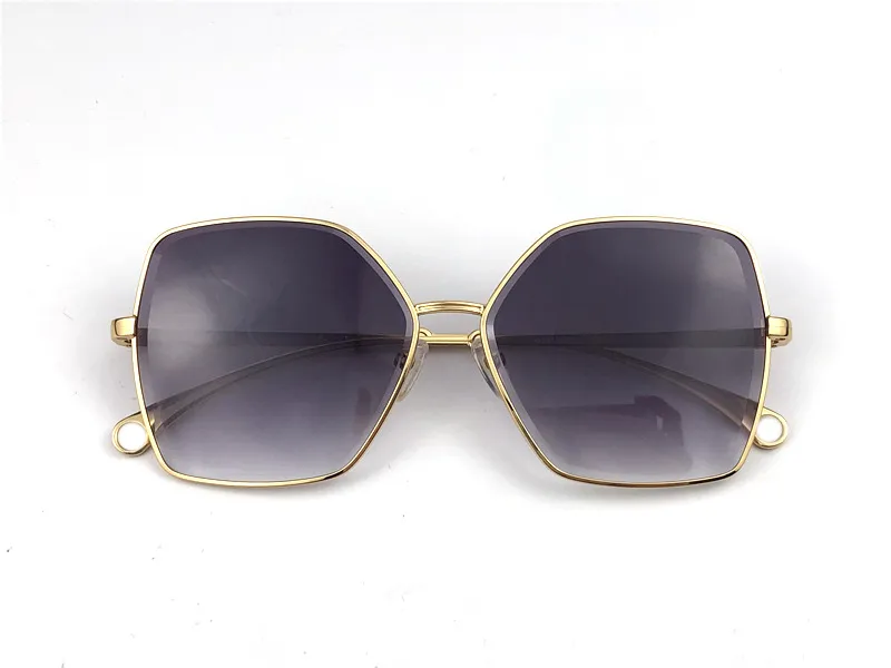 Nieuwe fashion design zonnebril 4262 vierkant metalen frame lichtgewicht en comfortabel om te dragen brillen eenvoudige en populaire stijl uv400 p1839