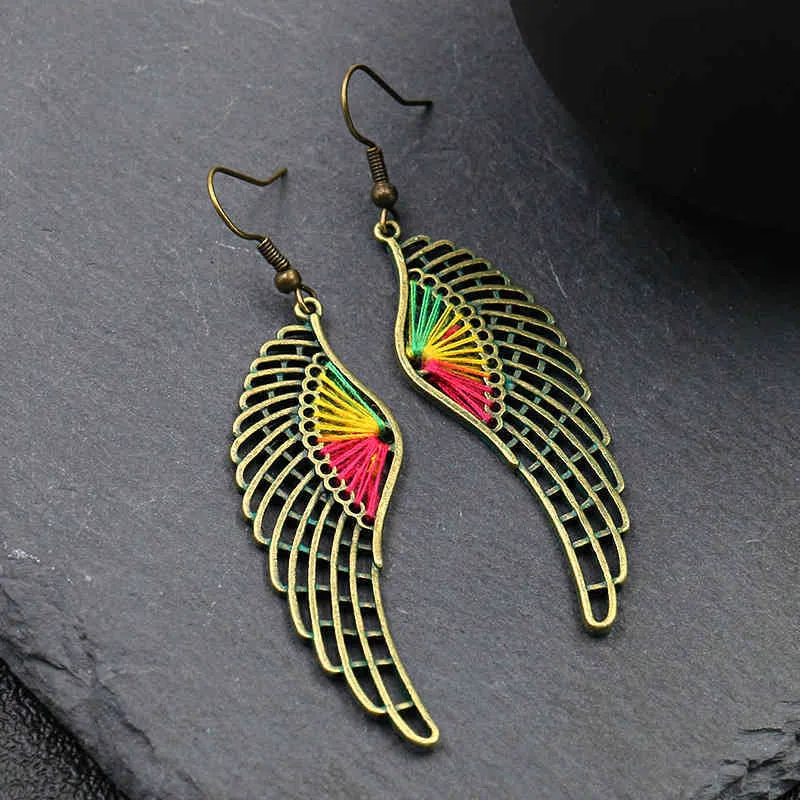 Boucles d'oreilles de style européen et américain Ensemble de 9 boucles d'oreilles en alliage