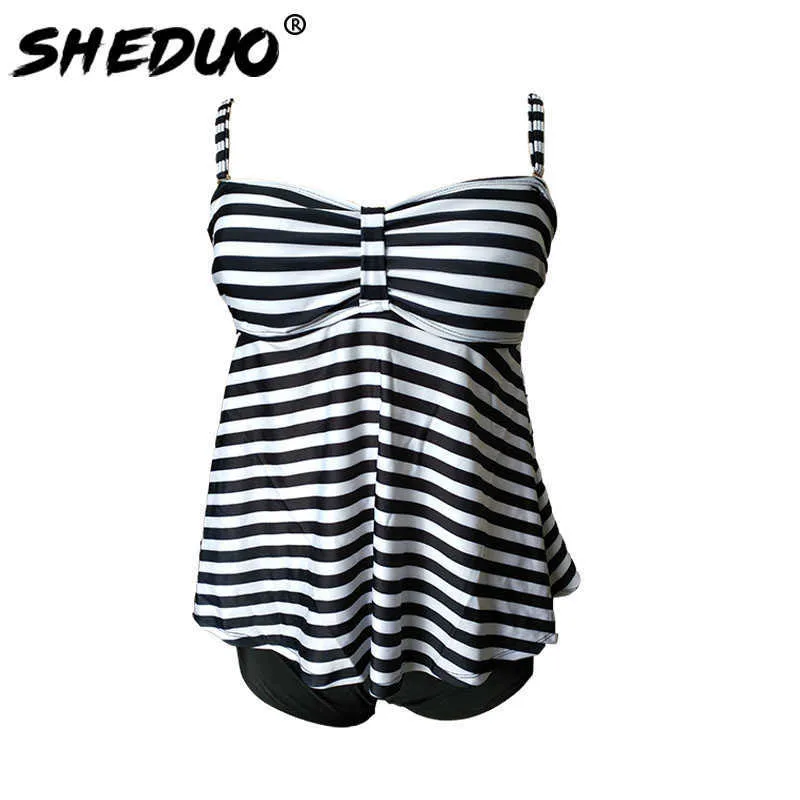 Dots Print Bademode Brasilianischer Monokini Rock Badeanzug Frauen Bodysuit Plus Size Vintage Retro Badeanzug Bikinis 210702