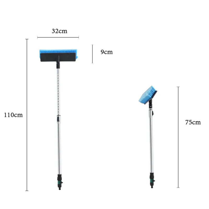 Carro Automático Telescópico Longo Rod Pulverizador de Água Auto Windshield Wiper Limpe ferramenta de lavagem de limpeza