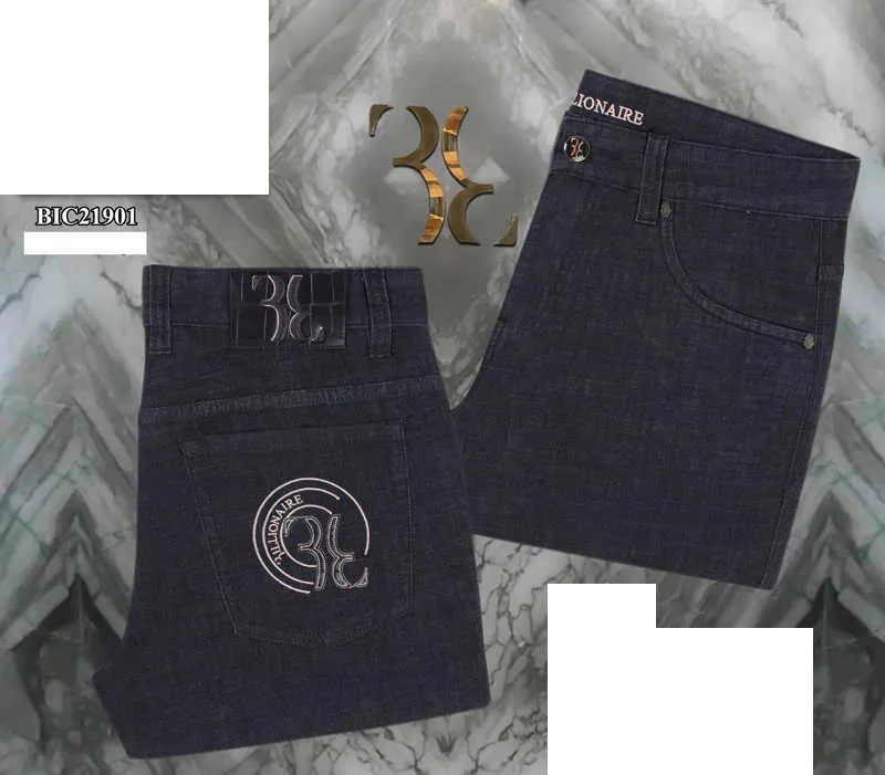 Джинсы -миллиардеры тонкие мужчины весна лето в стиле хлопок комфорт высококачественные джинсы 210723