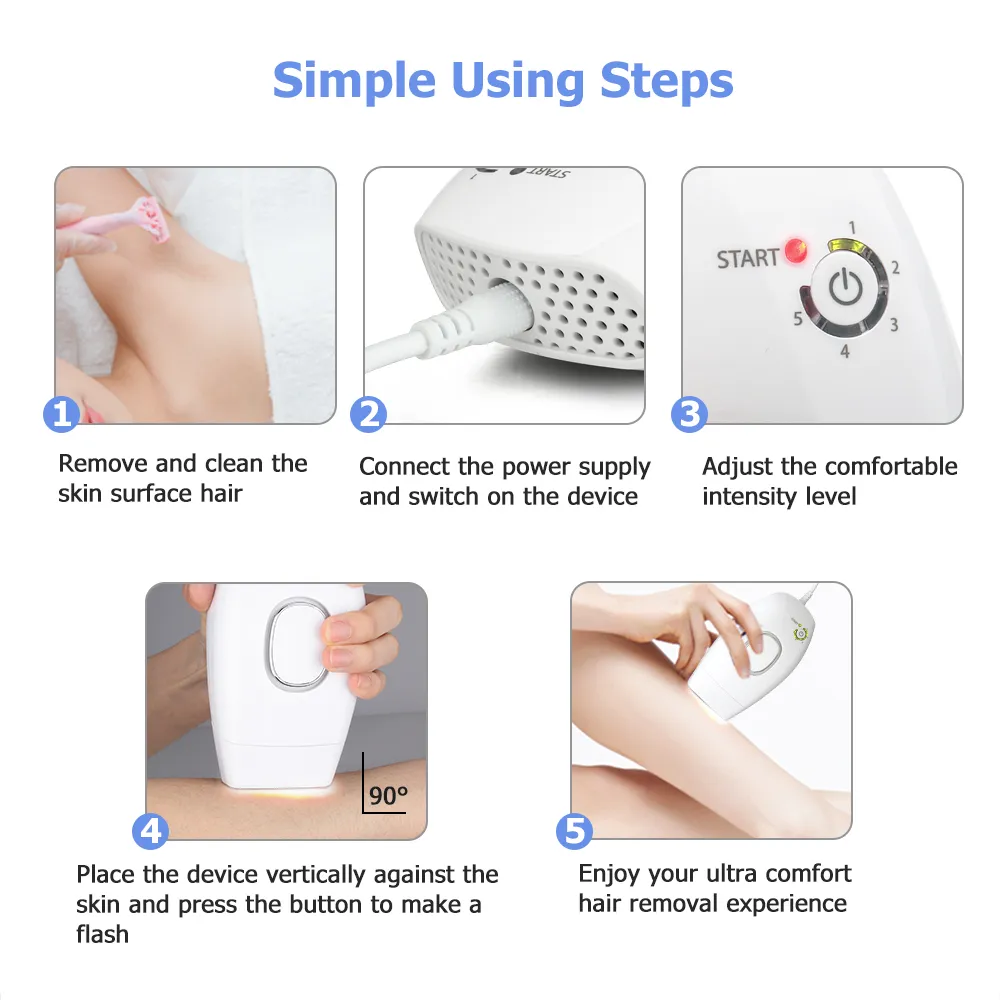 Beauty Star 300000 Pulse IPL Laser Hair Removal Machine Permanent IPL Laser Epilator Women Bikini Hair Remover depilador a laser