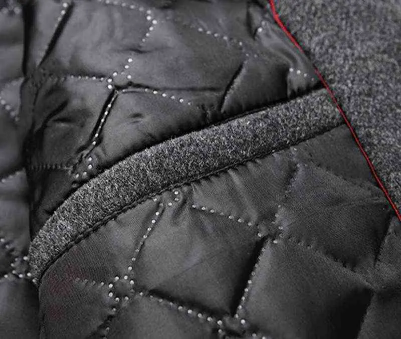 Lange Wolle Trenchcoat Männlich Winter Marke Herren Kaschmir Mantel Slim Fit Woolen Peacoat Windjacke Manteau Homme 4XL 211106