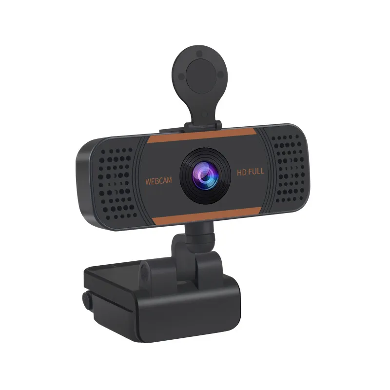 Caméra Web à mise au point automatique Full HD 4K 1080P avec couverture de microphone Webcam PC Ordinateur et ordinateur portable