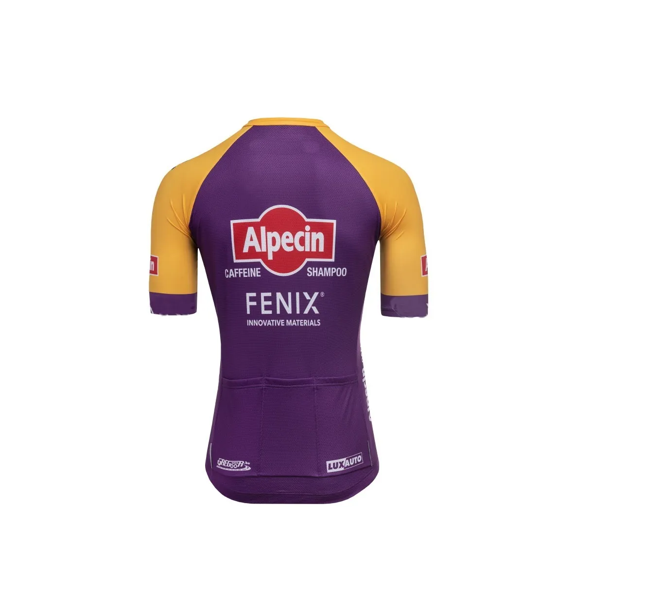 2021 Alpecin Fenix Pro Team Purple Short Sleeve Cycling Jersey Summer Desgas