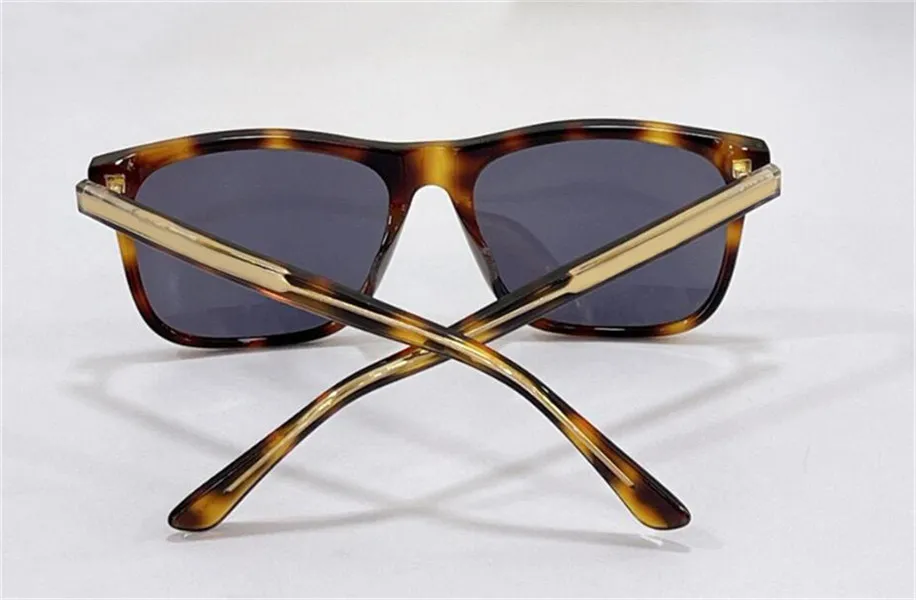 Occhiali da sole dal nuovo design alla moda 0381S montatura classica quadrata stile semplice e popolare occhiali versatili da esterno vetro protettivo uv400295h