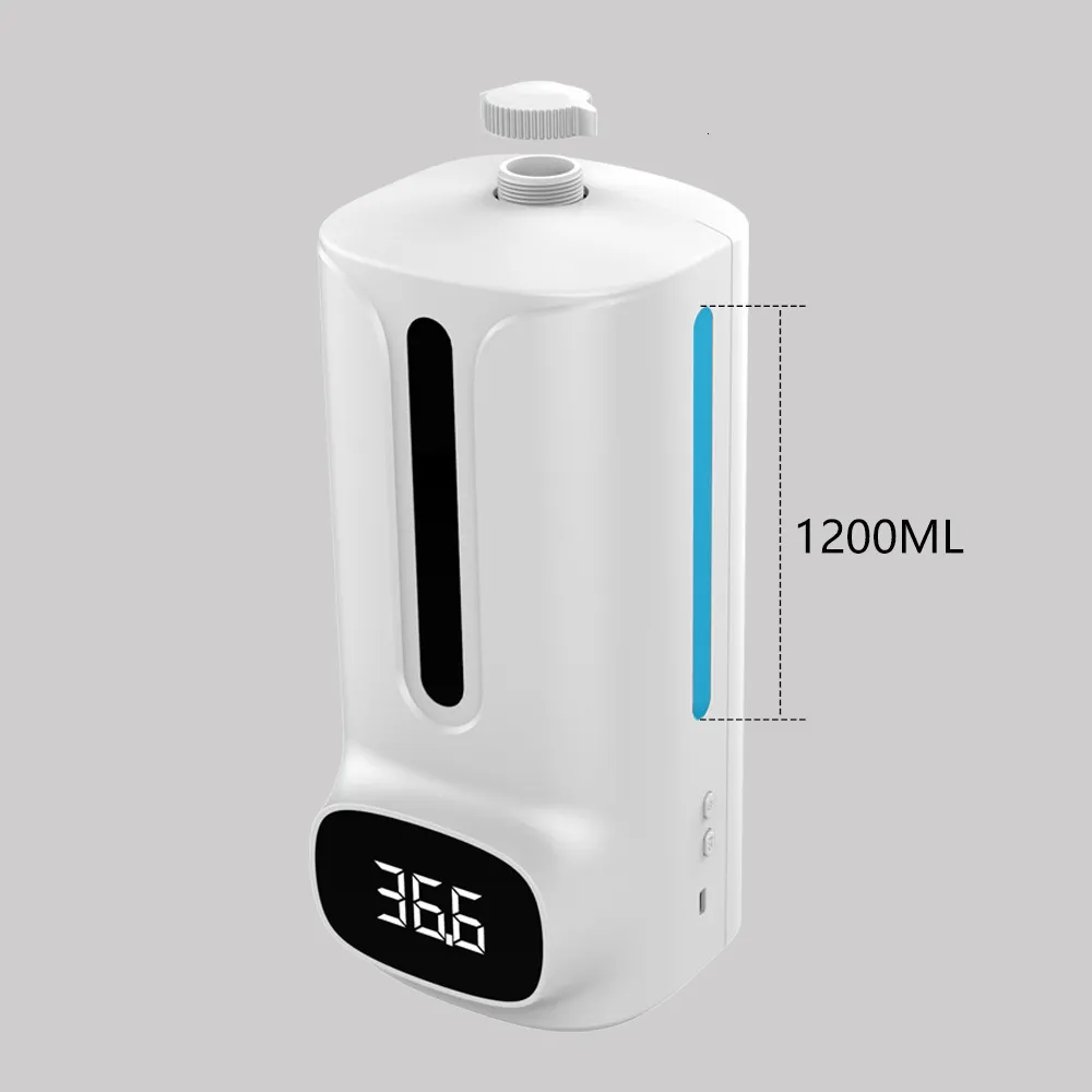 Thermomètre radio K9 Pro Plus/K9x/K9 Pro Mesure de la température de désinfection et distributeur de désinfectant pour les mains Mandarin_YY