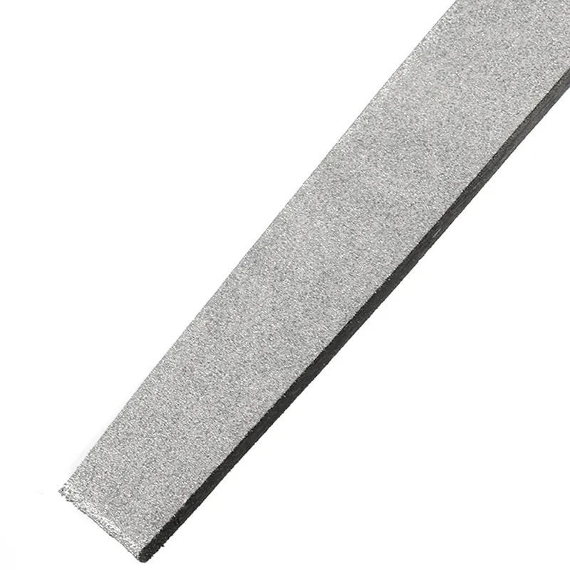 10 '' 250mm 120 Grit Alloy Diamond Coated Flat Fil Lång arkivering Stenfiler för handverktyg Tjock 5mm