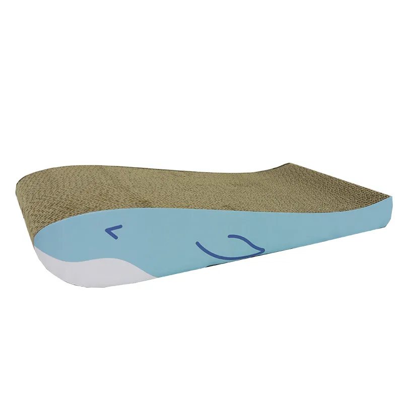 Grattoir lit pour chat résistant à l'usure ongles grattoir tapis broyeur papier ondulé grattoir carton lit de chat produits pour animaux de compagnie