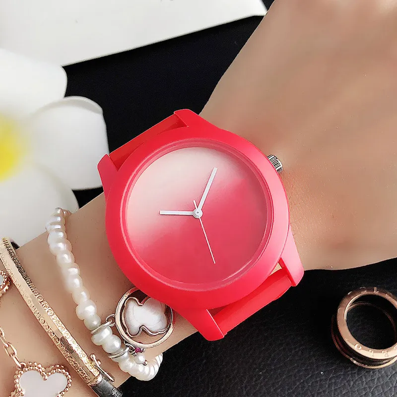 Relógios de marca superior para mulheres unissex com crocodilo estilo animal mostrador pulseira de silicone relógio de pulso de quartzo la11303b