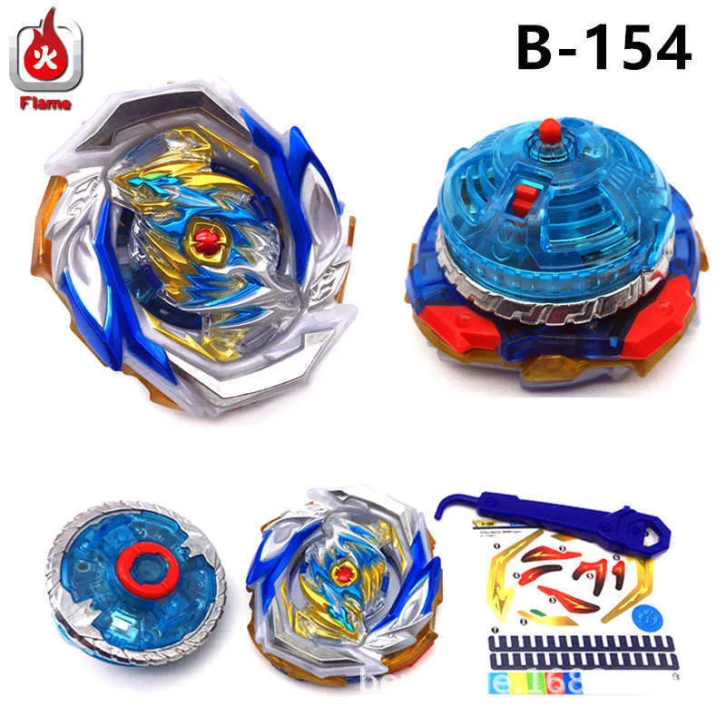 Blast Gyro B-154 Empire Dragon God Alloy Electric Shaft Burst Gyro Double Pull Set beyblade launcher beyblade stadium 210803