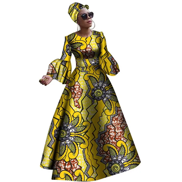 2021 여성을위한 Vestidos 아프리카 드레스 Dashiki 우아한 파티 드레스 플러스 사이즈 Swopless 전통 아프리카 Clothingwy2868