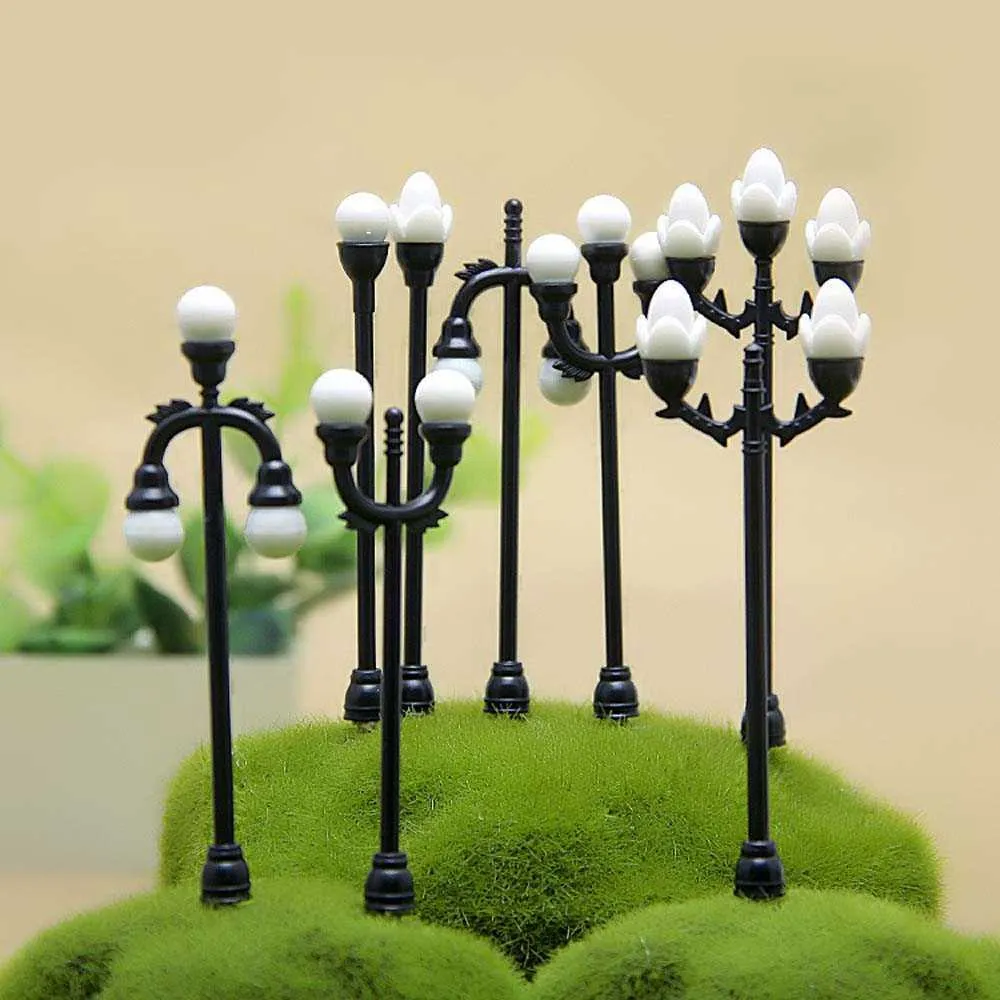 Artisanat Vintage DIY Miniature Lampe Creative Jardin Décoration de La Maison Mini Artificielle Micro Aménagement Paysager Pour Accessoires Faits À La Main Y0910