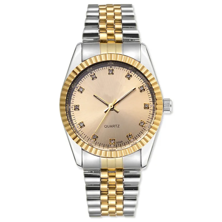 Quartz Stainls Steel Bt Selling Gold Luxury Rol Wrist Watch Men269l